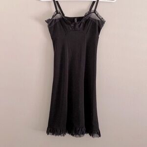 Y2K vintage Victoria’s Secret sexy little thing black mini dress